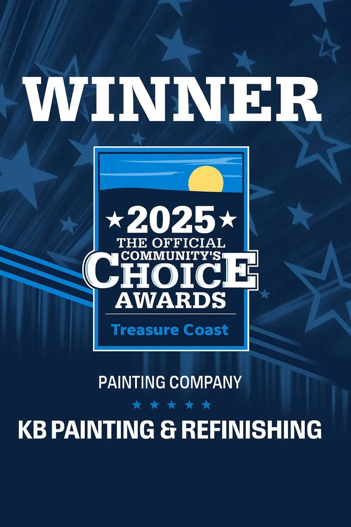Community Choice Awards 2025 winner — Best Painters on the Treasure Coast