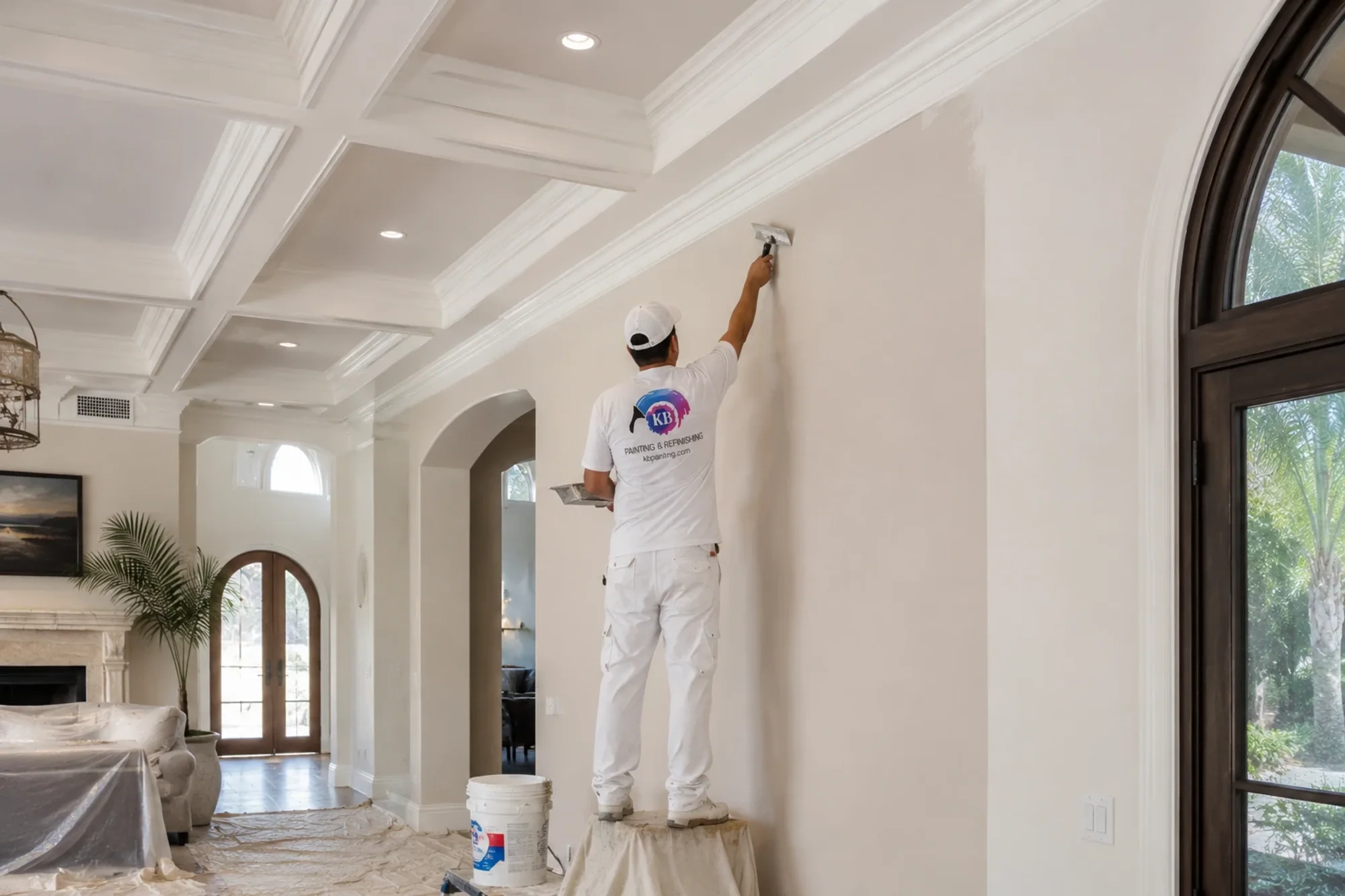 Drywall Repair & Texture by KB Painting in South Florida
