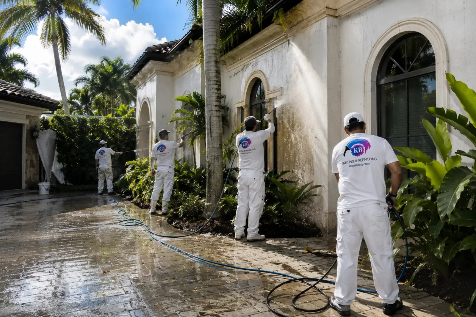 Pressure & Soft Washing by KB Painting in South Florida